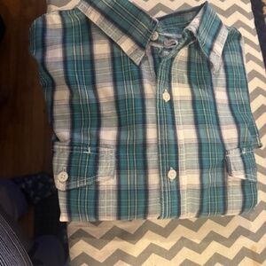 Paper Denimand Cloth, XXL,  Green and White Plaid